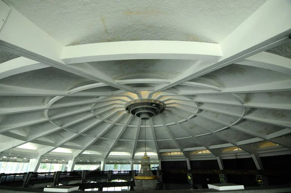 Penang Malasia Abril 2014 Interior Mezquita Estatal Penang Masjid Negeri — Foto de Stock