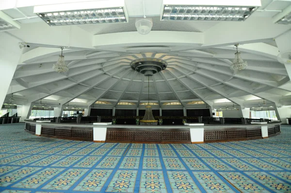 Penang Malaysia April 2014 Interior Penang State Mosque Masjid Negeri — 图库照片