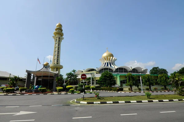Penang Malasia Abril 2014 Mezquita Estatal Penang Mezquita Penang Una — Foto de Stock