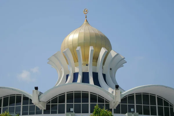 Penang Malaysia April 2014 Den Viktigaste Kupolen Penang State Mosque — Stockfoto