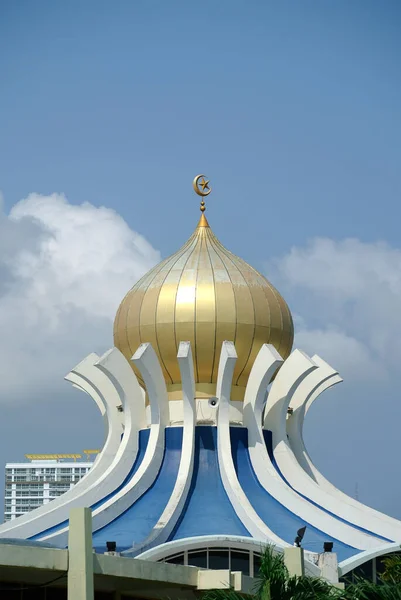 Penang Malasia Abril 2014 Cúpula Principal Mezquita Estatal Penang Masjid — Foto de Stock