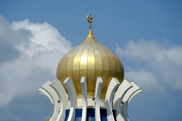 Penang Malaysia April 2014 Den Viktigaste Kupolen Penang State Mosque — Stockfoto