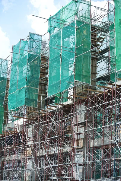 Selangor Malaysia April 2015 Nşaat Alanındaki Platform Biçimlendirme Yapıyı Desteklemek — Stok fotoğraf