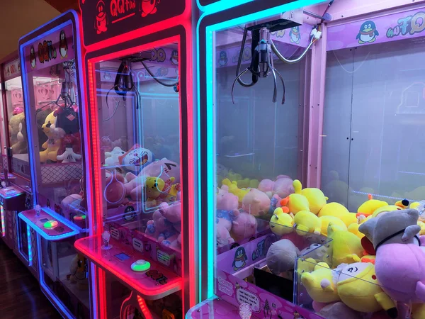 Kuala Lumpur Octubre 2021 Máquinas Juego Arcade Interior Bien Diseñado —  Fotos de Stock