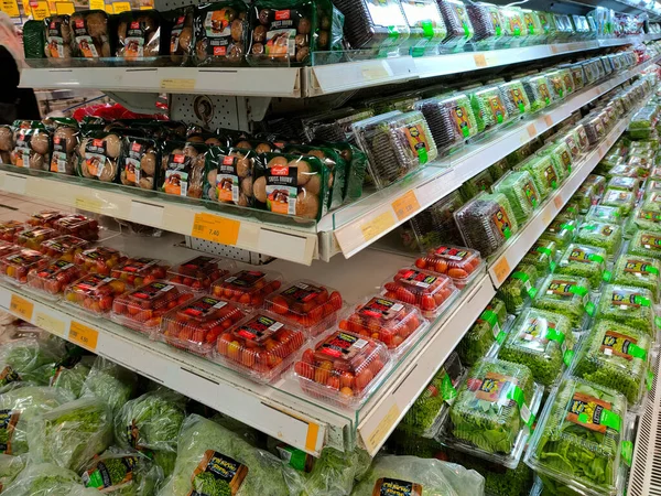 Penang Malaisie Janvier 2022 Sélectionné Axé Sur Les Légumes Qui — Photo