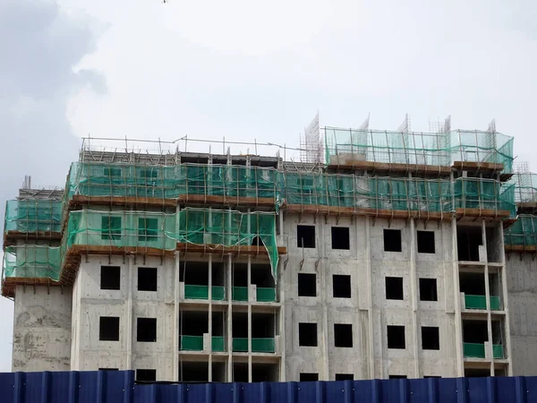 Penang Malasia Julio 2021 Edificio Apartamentos Está Construcción Este Tipo — Foto de Stock