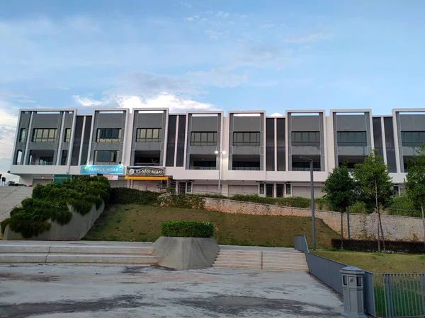 Selangor Malasia Junio 2021 Fachada Tiendas Comerciales Multi Piso Donde —  Fotos de Stock