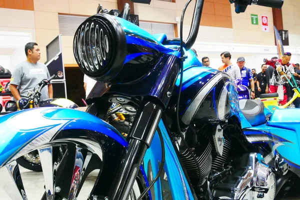 Selangor Malasia Abril 2022 Faros Clásicos Motocicleta Marca Instalados Motocicletas — Foto de Stock