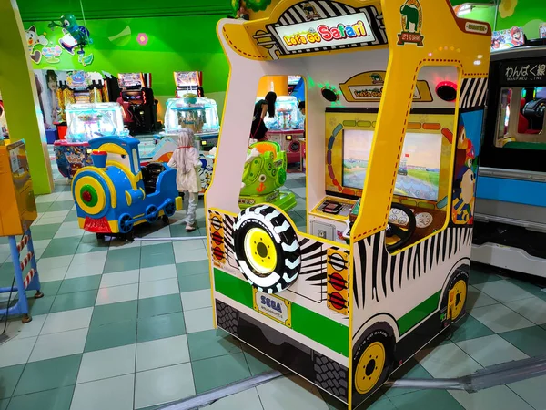 Kuala Lumpur Malaysia July 2021 Indoor Arcade Game Machines Well — Stock Photo, Image