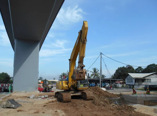 Perak Malaisie Septembre 2016 Machine Excavation Est Une Machine Construction — Photo