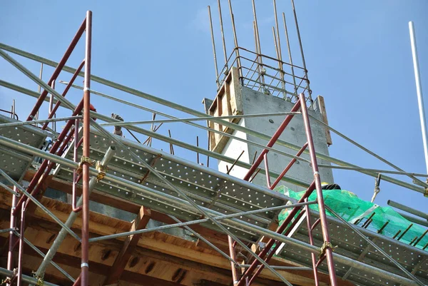 Kedah Malaysia August 2016 Steigers Worden Gebruikt Als Tijdelijke Structuur — Stockfoto