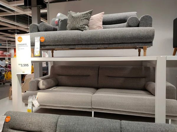 Selangor Malaysia July 2022 Sofa Furniture Chairs Ikea Showroom Malaysia — стоковое фото