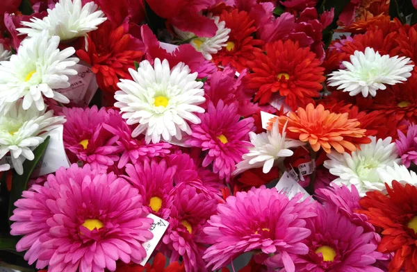 Damansara Malaysia September 2016 Einkaufszentrum Wurden Künstliche Blumen Verschiedenen Farben — Stockfoto