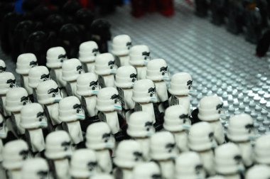 Seremban, Malezya-9 Ekim 2016: ilk sipariş fırtına askerler ordusu eylem rakam Starwars VII 