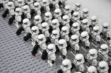 Seremban, Malezya-9 Ekim 2016: ilk sipariş fırtına askerler ordusu eylem rakam Starwars VII 