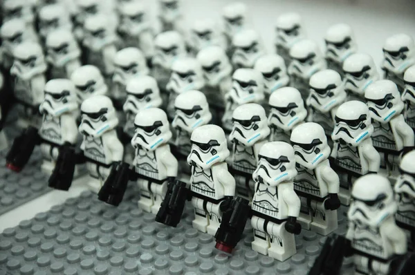 Seremban Malaysia October 2016 First Order Storm Troopers Army Action — Stock Photo, Image