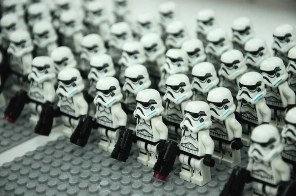 Seremban, Malezya-9 Ekim 2016: ilk sipariş fırtına askerler ordusu eylem rakam Starwars VII 