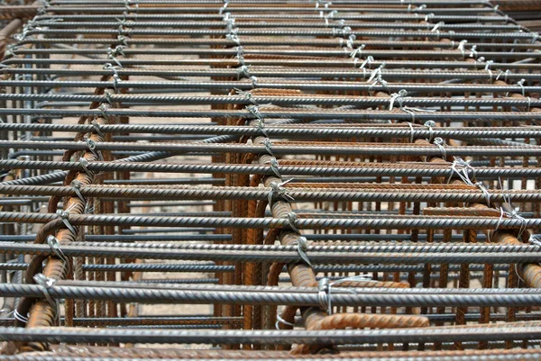 Selangor Malaysia April 2016 Hot Rolled Deformed Steel Bars Steel — Stock Photo, Image