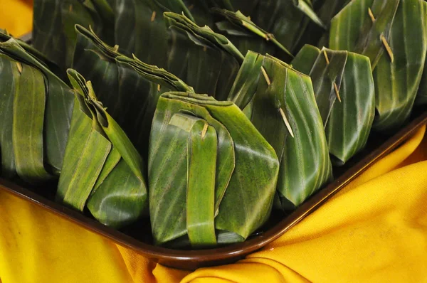 Tapai Malay Toplumunun Geleneksel Bir Yiyeceğidir Bir Süre Içinde Mayalanan — Stok fotoğraf