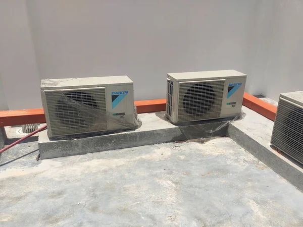 Selangor Malaysia March 2022 Outdoor Unit Air Conditioning System Unit — 图库照片