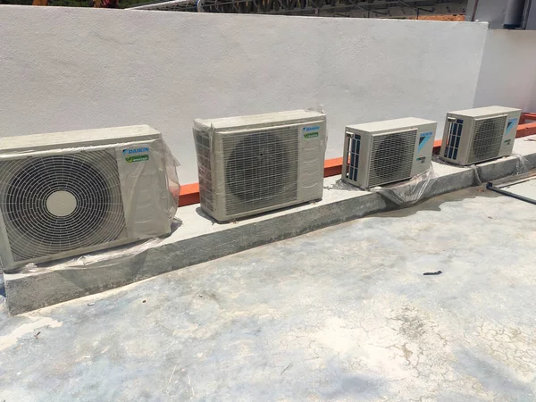 Selangor Malaysia March 2022 Outdoor Unit Air Conditioning System Unit — Stockfoto