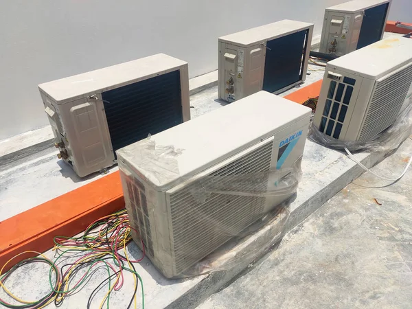 Selangor Malaysia March 2022 Outdoor Unit Air Conditioning System Unit — 图库照片