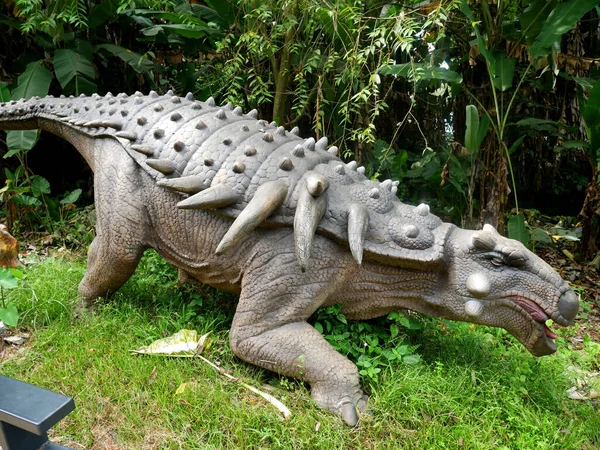 Melaka Malaysia June 2022 Replicas Various Types Dinosaurs Built Life — Stock Photo, Image