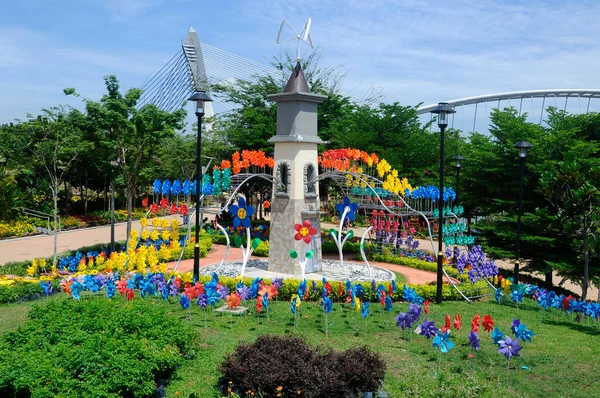 Selangor Malaysia July 2022 Various Species Tropical Flowers Planted Flower — Stok Foto