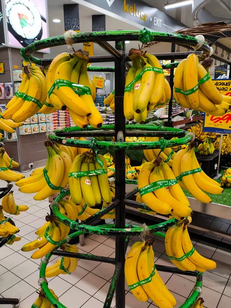 Seremban Malaysia May 2022 Ripe Bananas Displayed Sale Some Can — Photo