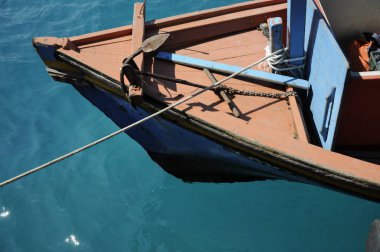 PERHENTIAN ISLAND, MALAYSIA -JUNE 30, 2012: Passenger boat  at the Perhentian Island in Malaysia. Used as personal or public transport. 