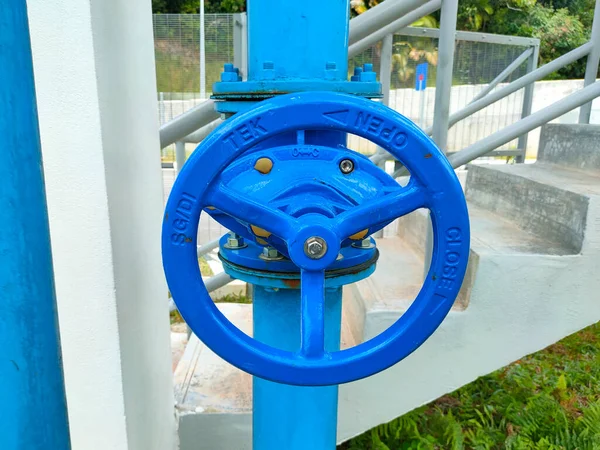 Johor Malaysia August 2022 Pipe Valve Used Control Quantity Water — Stock Photo, Image