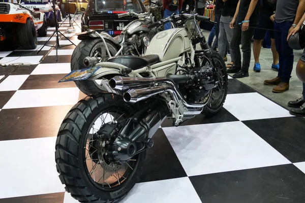 Johor Malaysia Abril 2022 Travão Traseiro Motocicleta Tipo Disco Este — Fotografia de Stock