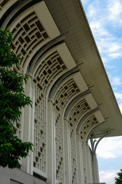 Putrajaya Malasia Diciembre 2013 Mezquita Tuanku Mizan Zainal Abidin Putrajaya — Foto de Stock