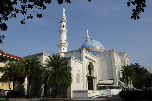 Kuala Lumpur Malaysia Prosinec 2013 Mešita Bukhary Kuala Lumpur Malajsie — Stock fotografie