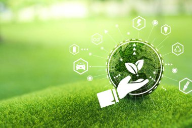Karbondioksit salınımı konseptini azalt. Sürdürülebilir CO2 kavramları ve yenilenebilir enerji şirketlerinin geliştirilmesi yenilenebilir enerji kullanan çevre dostu bir yaklaşım ve iklim değişikliği iklimi, küresel ısınmayı sınırlandırabilir.