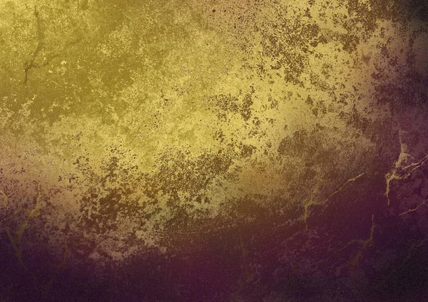 Golden Abstract Decorative Paper Texture Background Artwork Illustration — Stock Photo, Image