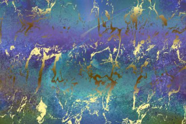 Sanat eserleri için Altın Soyut Dekoratif Kağıt Dokusu- İllüstrasyon