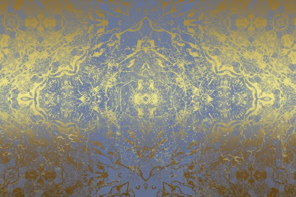 Arany Absztrakt Dekoratív Papír Textúra Háttér Művészeti Illusztráció — Stock Fotó