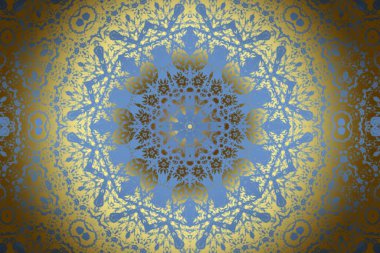 Sanat eserleri için Altın Soyut Dekoratif Kağıt Dokusu- İllüstrasyon