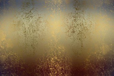 Sanat eserleri için Altın Soyut Dekoratif Kağıt Dokusu- İllüstrasyon