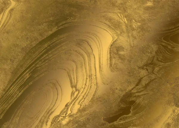 Sanat eserleri için Altın Soyut Dekoratif Kağıt Dokusu- İllüstrasyon