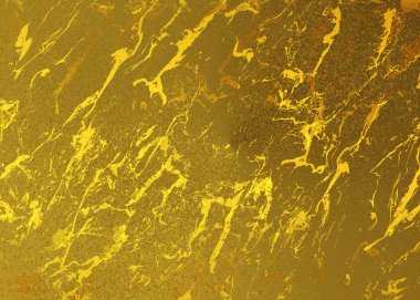 Sanat eserleri için Altın Soyut Dekoratif Kağıt Dokusu- İllüstrasyon