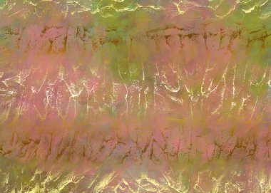 Sanat eserleri için Altın Soyut Dekoratif Kağıt Dokusu- İllüstrasyon