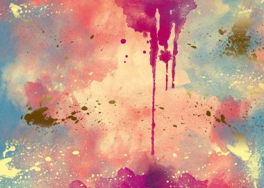 Sanat eserleri için Altın Soyut Dekoratif Kağıt Dokusu- İllüstrasyon