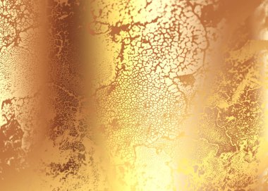 Sanat eserleri için Altın Soyut Dekoratif Kağıt Dokusu- İllüstrasyon