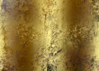 Sanat eserleri için Altın Soyut Dekoratif Kağıt Dokusu- İllüstrasyon