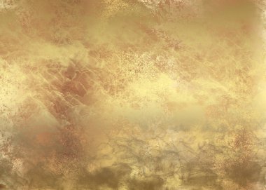 Sanat eserleri için Altın Soyut Dekoratif Kağıt Dokusu- İllüstrasyon