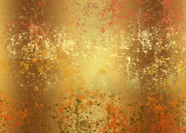 Golden Abstract Decoratieve Papieren Textuur Achtergrond Voor Kunstwerken Illustratie — Stockfoto