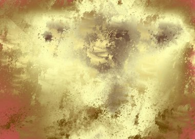 Sanat eserleri için Altın Soyut Dekoratif Kağıt Dokusu- İllüstrasyon