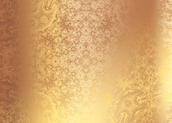 Golden Abstract Decorative Paper Texture Background Artwork Illustration — Stock Photo, Image